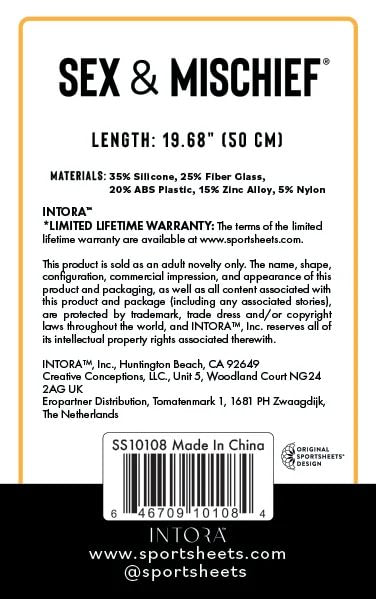 Lace Silicone Crop - Black