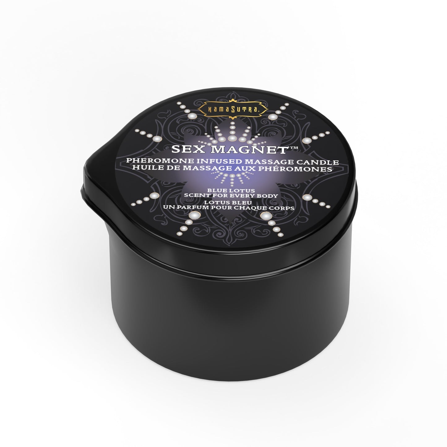 Sex Magnet Pheromone - Blue Lotus Massage Candle (with pour spout) 2 oz/59 g