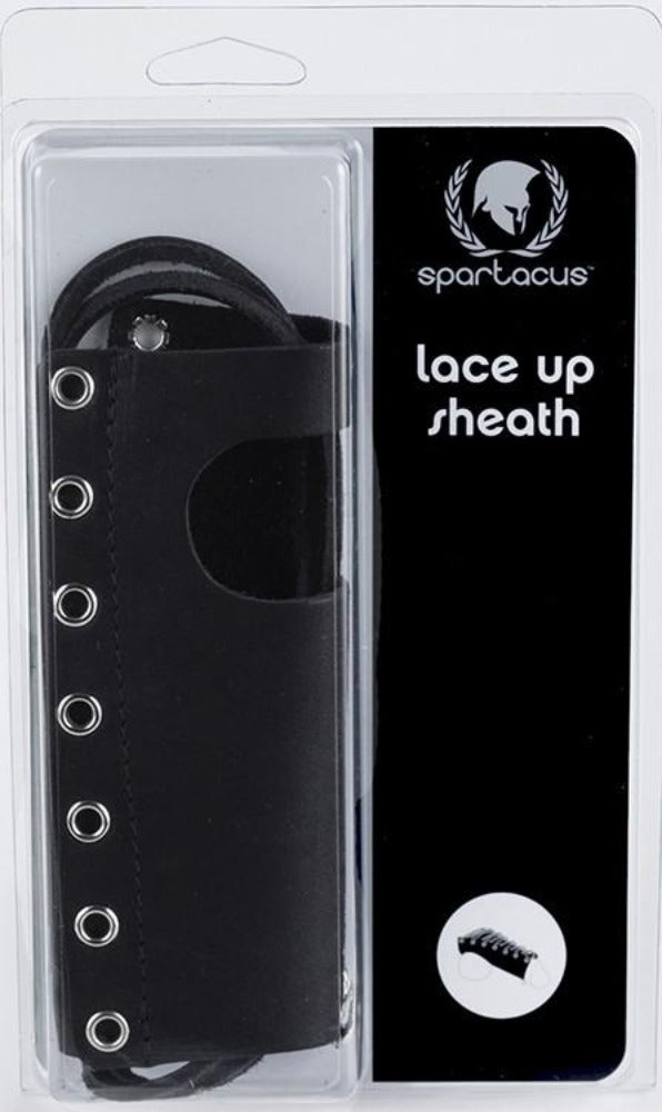 Lace-Up Leather Sheath *