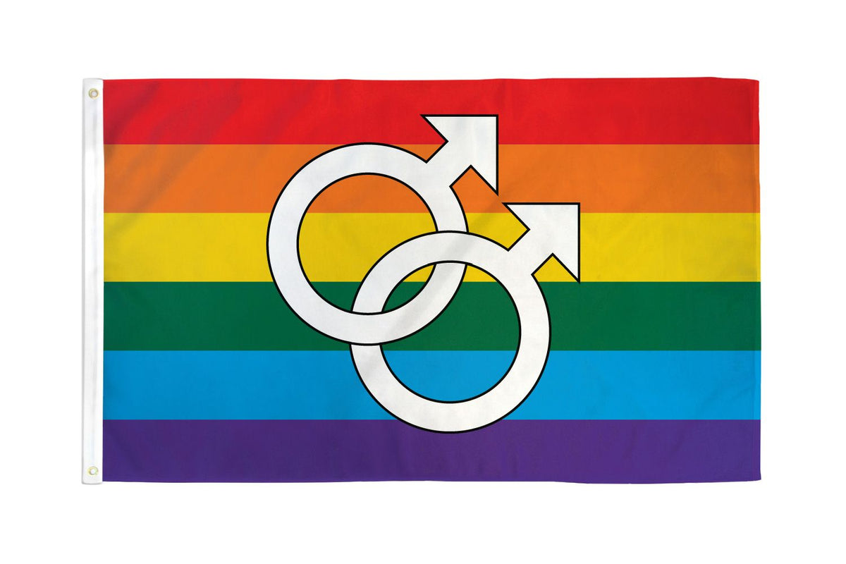 Double Mars Flag 3' x 5' Polyester *
