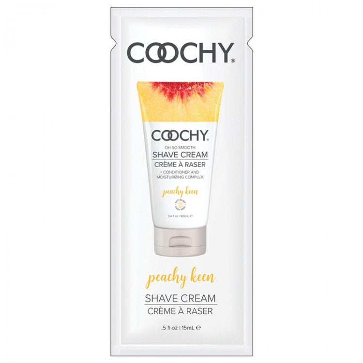 Shave Cream Peachy Keen 0.5 fl oz | 15mL - FOIL