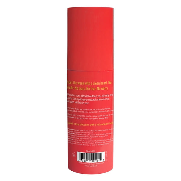 PHEROMONE BODY MIST - LAZY SUNDAY - 3.35 floz | 99mL
