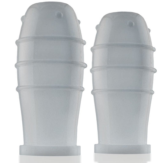 Lankyz Silicone Nipsuckers Clear Silicone