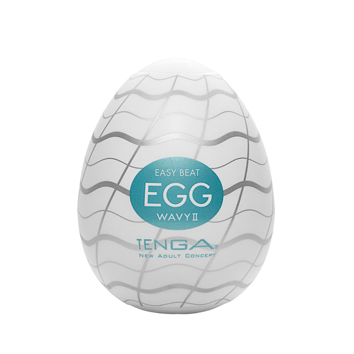 Tenga Egg Wavy II Male Masturbator
