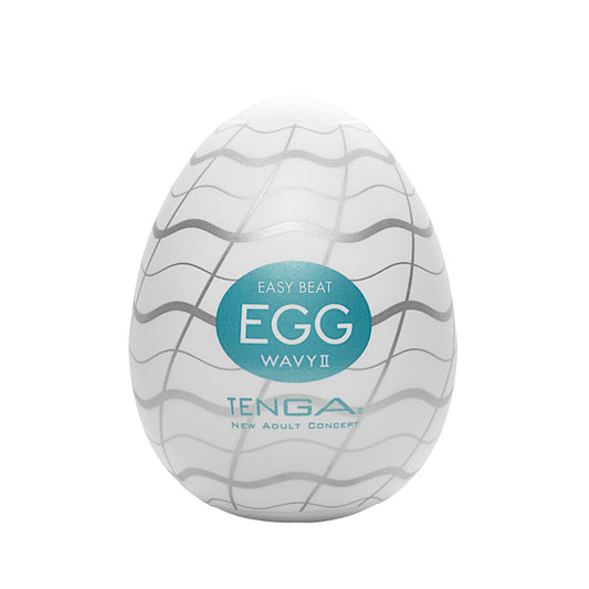 Tenga Egg Wavy II Male Masturbator