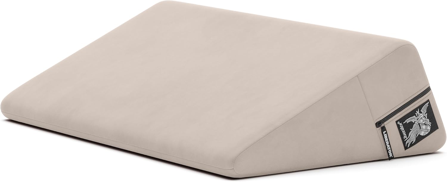 Wedge Décor Velvet Cream