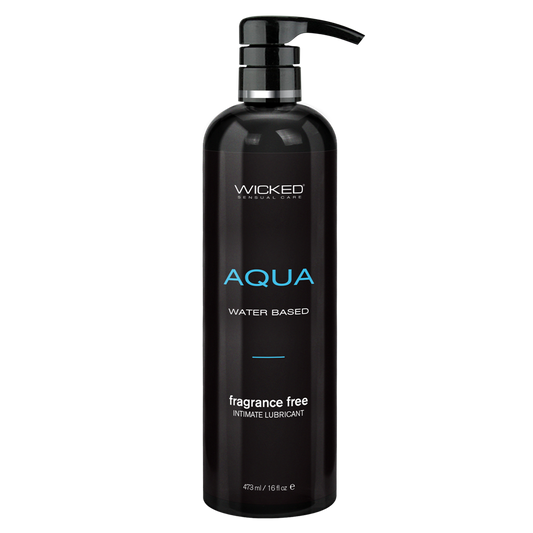 Aqua Water Based Lubricant  16oz