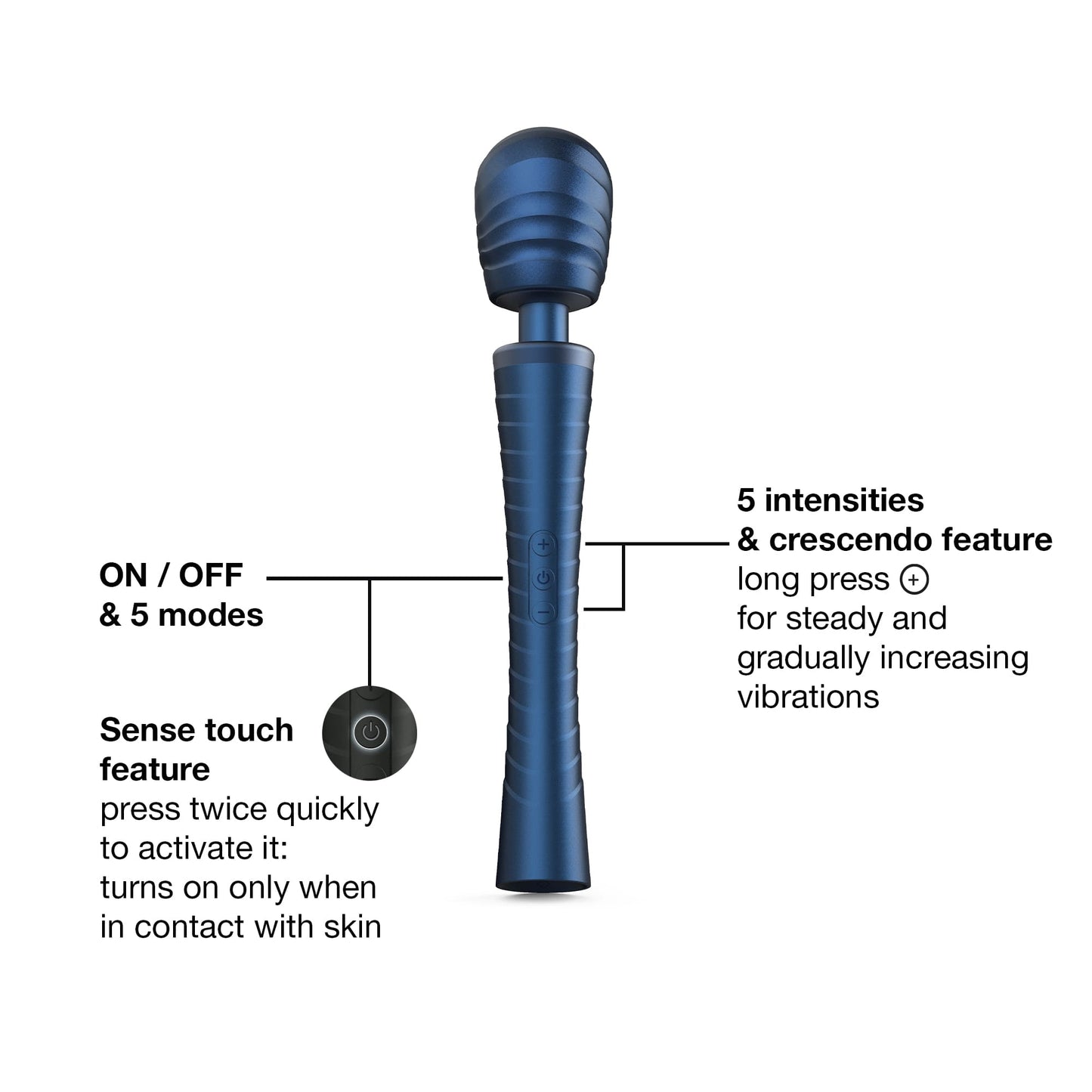 MAN.WAND EDGY STELLAR BLUE