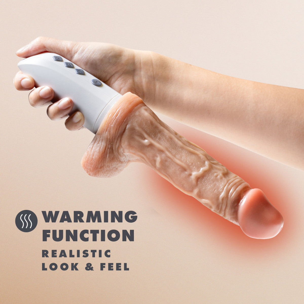 Dr. Hammer 7" Thrusting w Handle/Warming