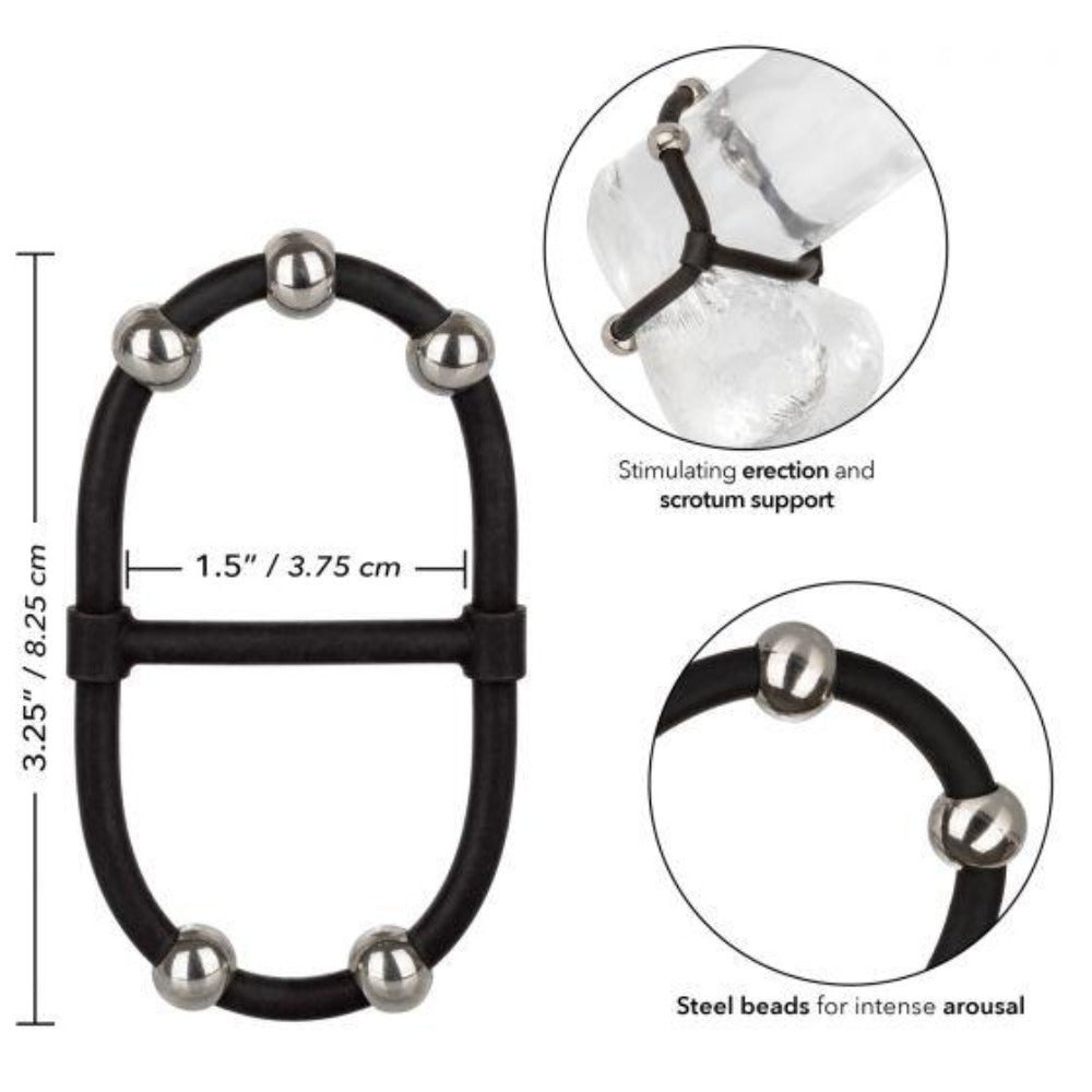 Steel Beaded Dual Silicone Maximizer *