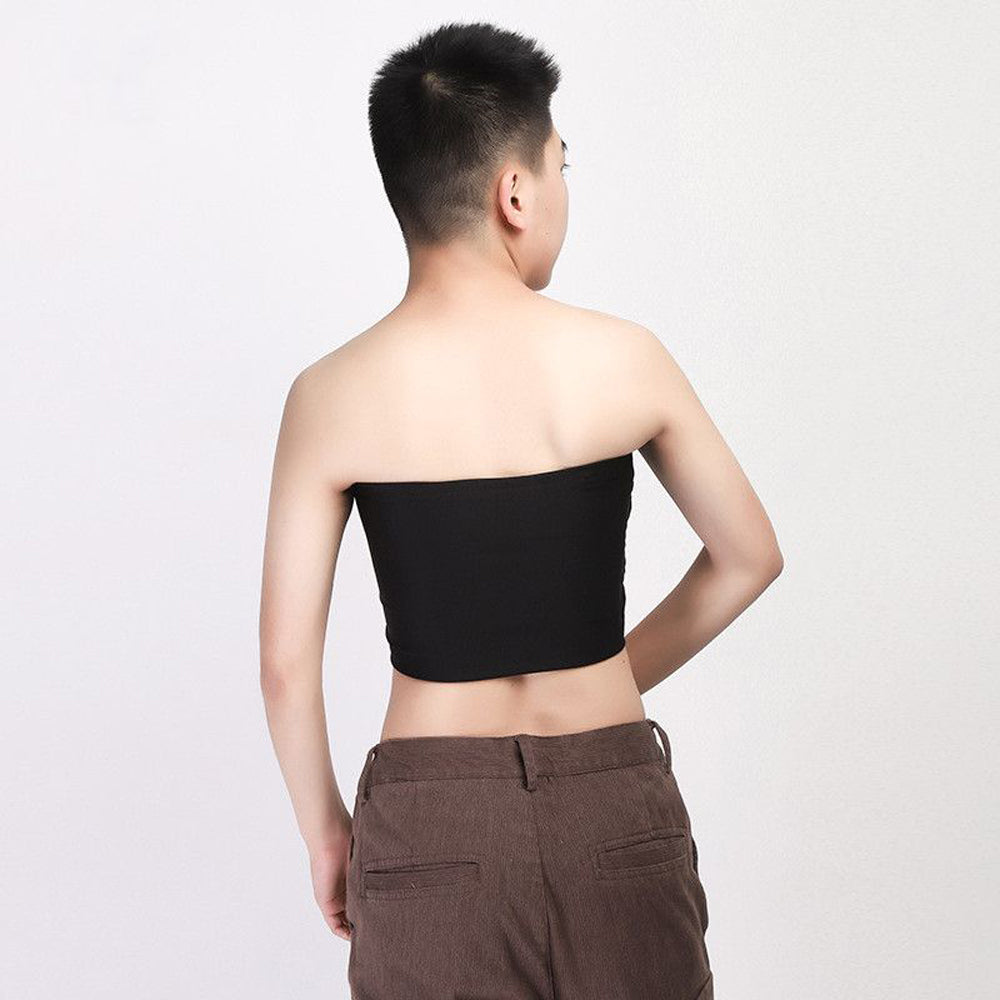 GF Strapless Chest Binder - Black Medium