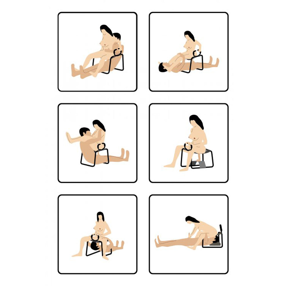 Bangin Bench EZ-Ride Sex Stool w Handles