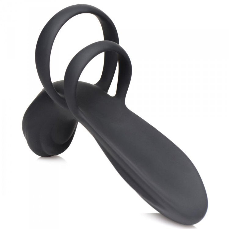 Silicone Vibrating Girth Enhancer w/ R/C