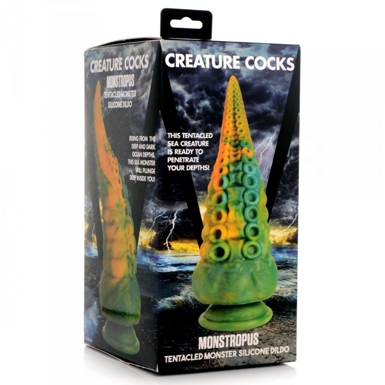 Monstropus Tentacled Monster Silic Dildo