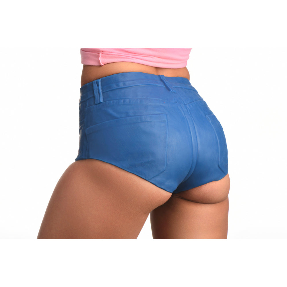 Booty Shorts 6" Dildo Silicone S/O Mediu