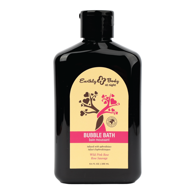 Hemp Seed at Night Bubble Bath Aphrodisiac Collection Wild Pink Rose 8.4oz / 250ml