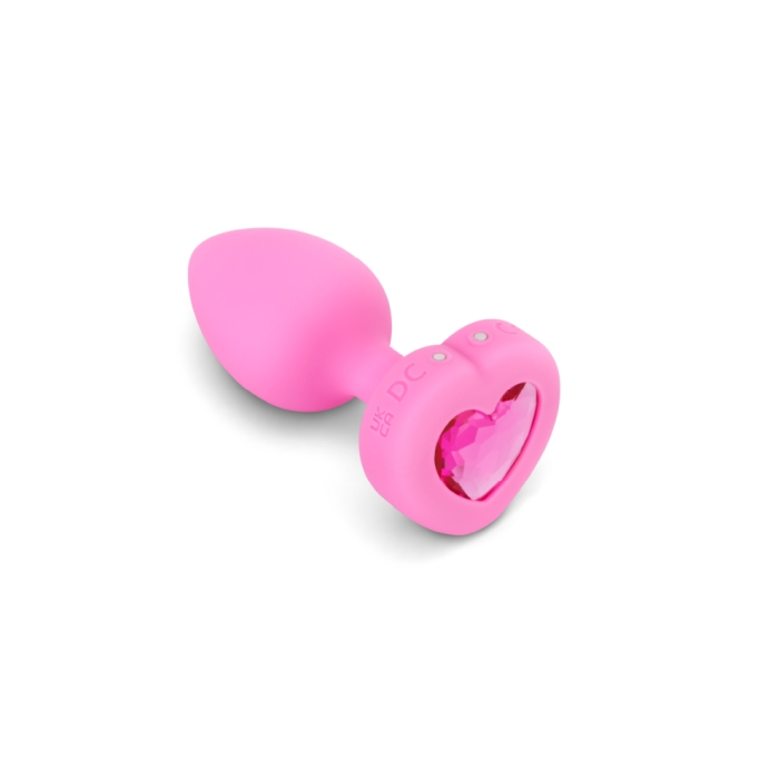 VIBRATING HEART PLUG S/M