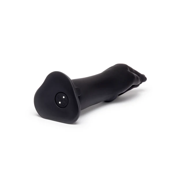 VIBRATING SILICONE FISTING DILDO