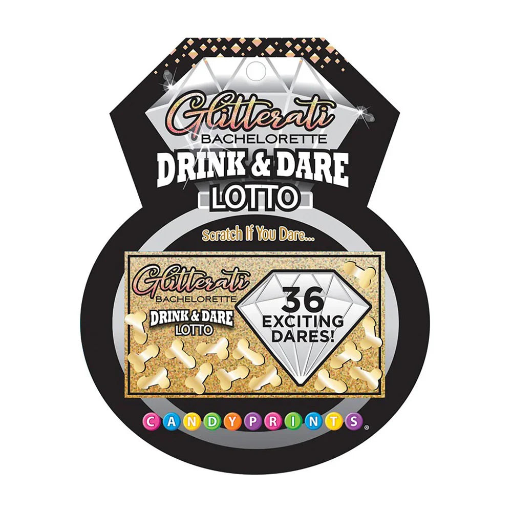 Glitterati Drink & Dare Lotto 36pc  *
