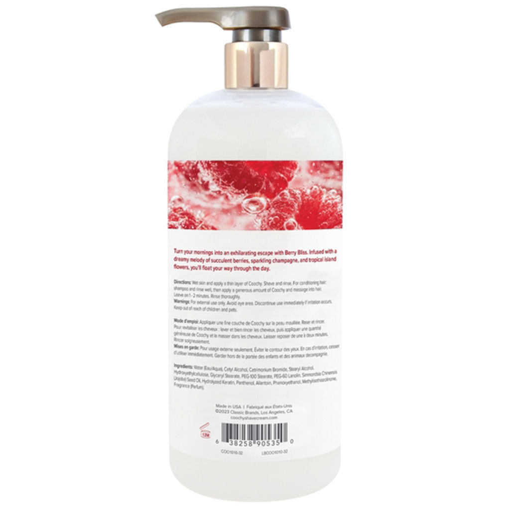 Oh So Smooth Shave Cream Berry Bliss 32oz | 946mL