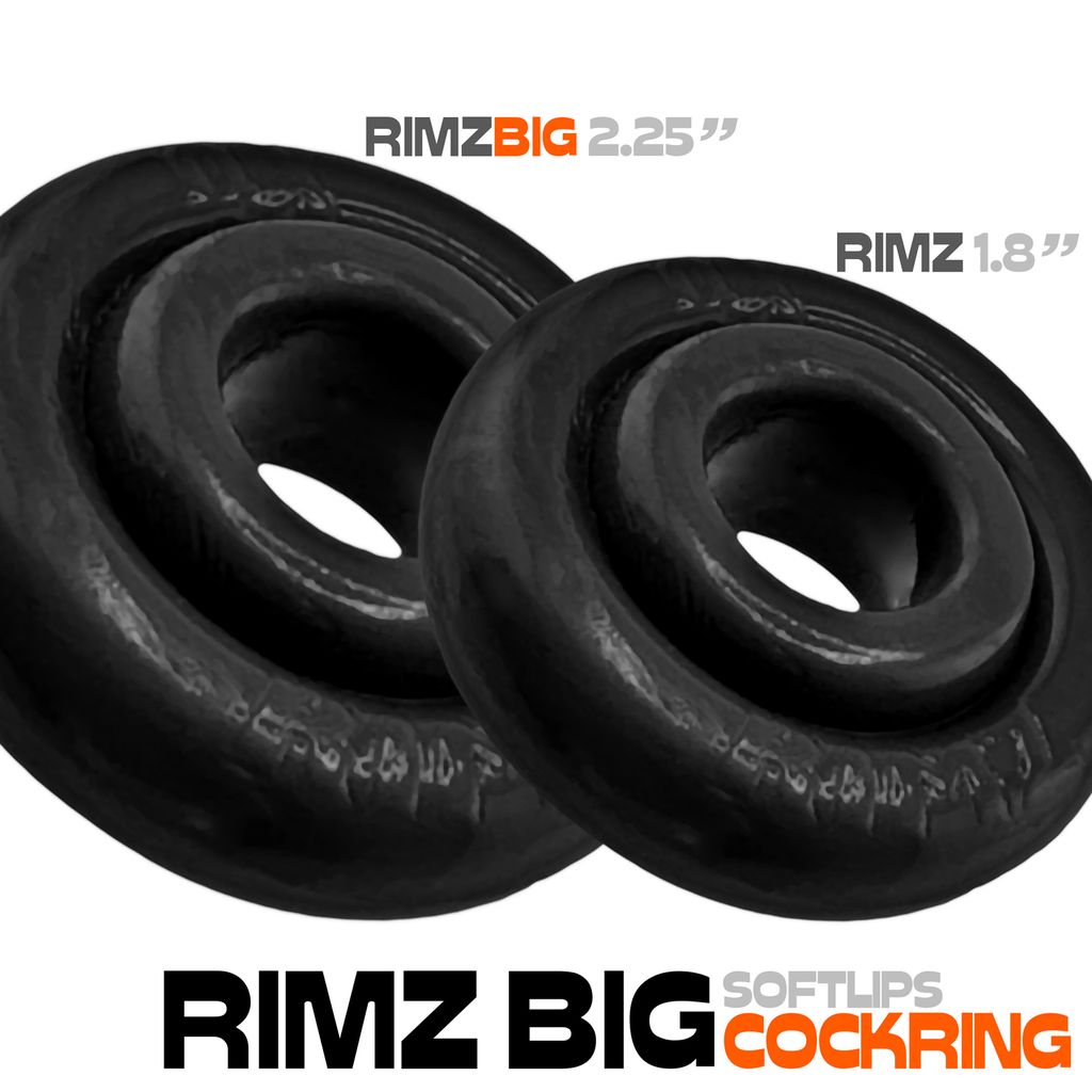 Rimz Big Single Ring Black