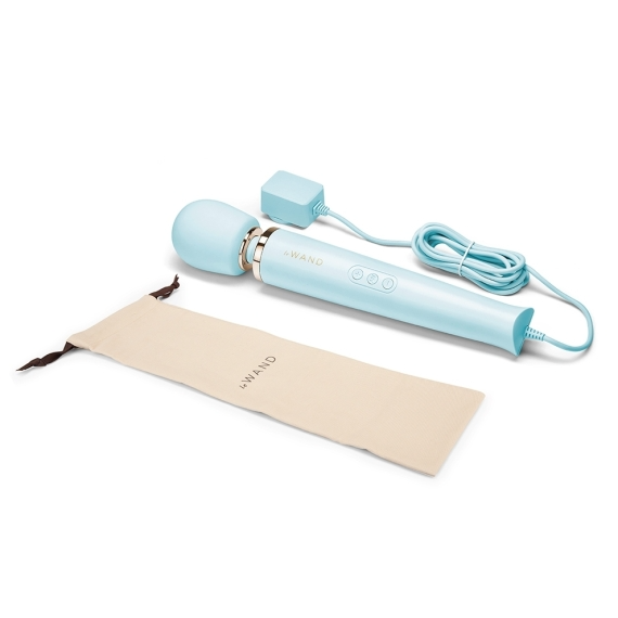 Plug-In Vibrating Massager - Sky Blue