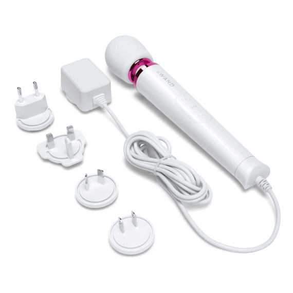 Powerful Petite Plug-In Massager - White