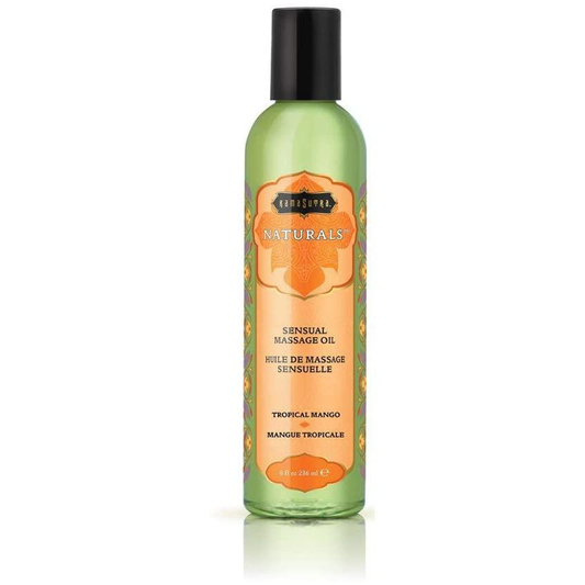 Naturals Massage Oil Tropical Mango (8oz)