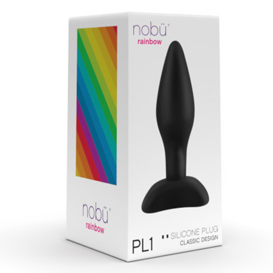 PL1 SILICONE PLUG - BLACK